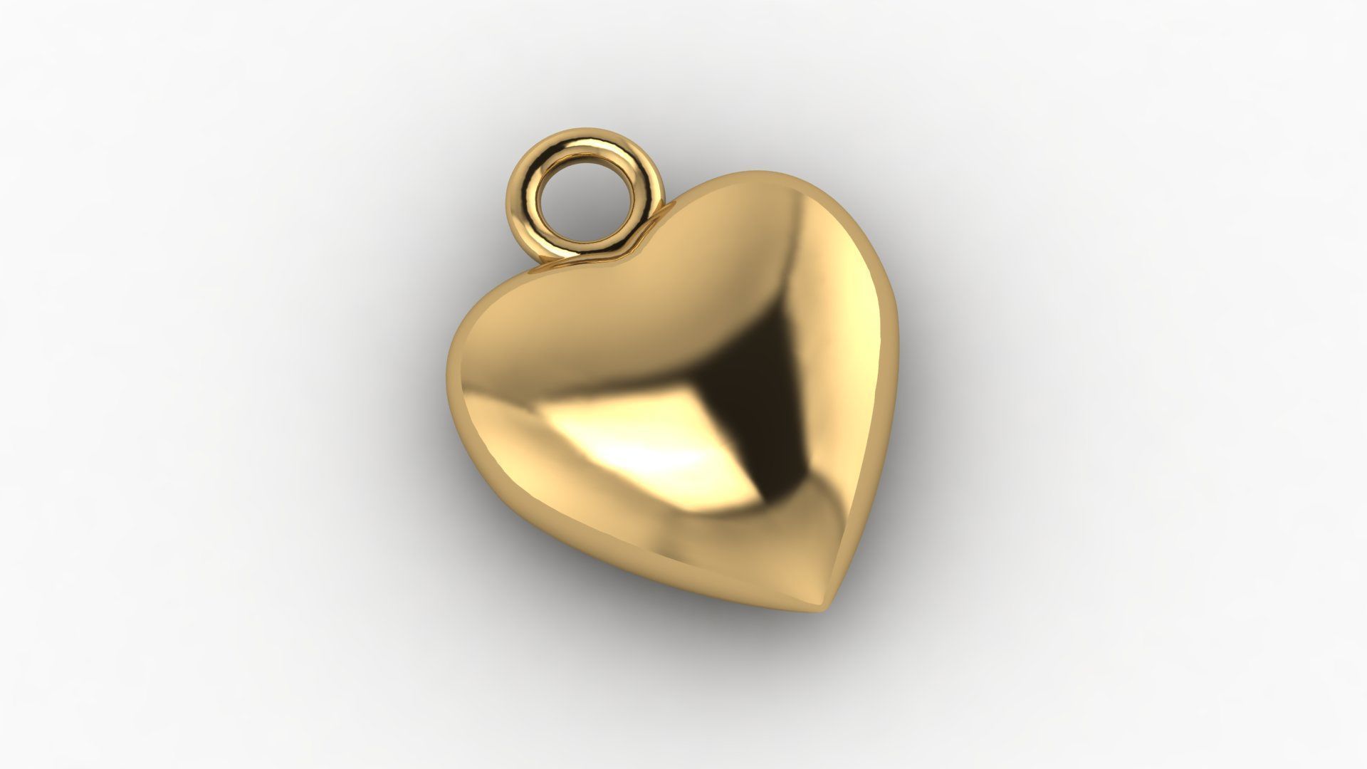 Heart2 Pendants 3D print model_1