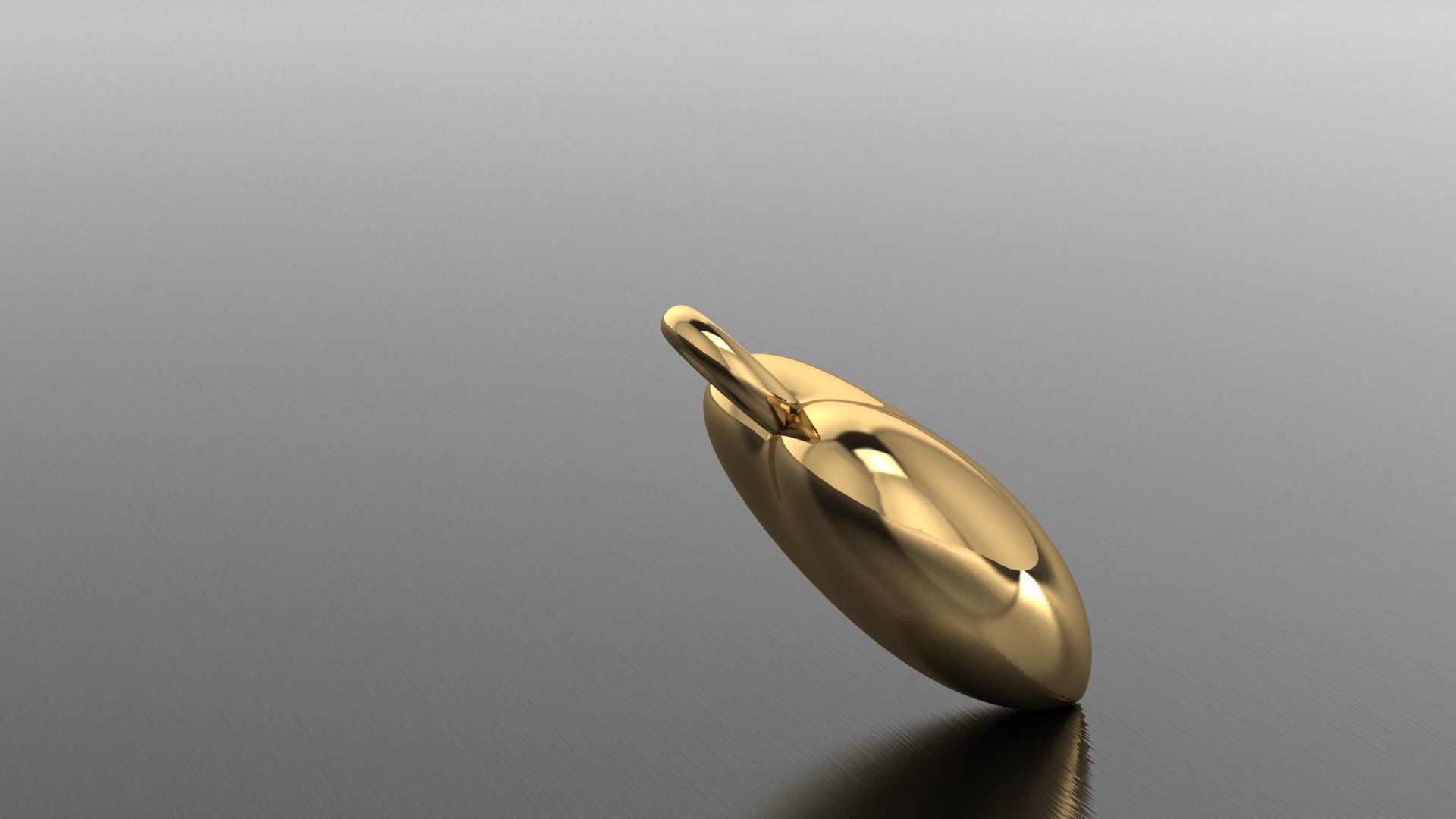 Heart2 Pendants 3D print model_3