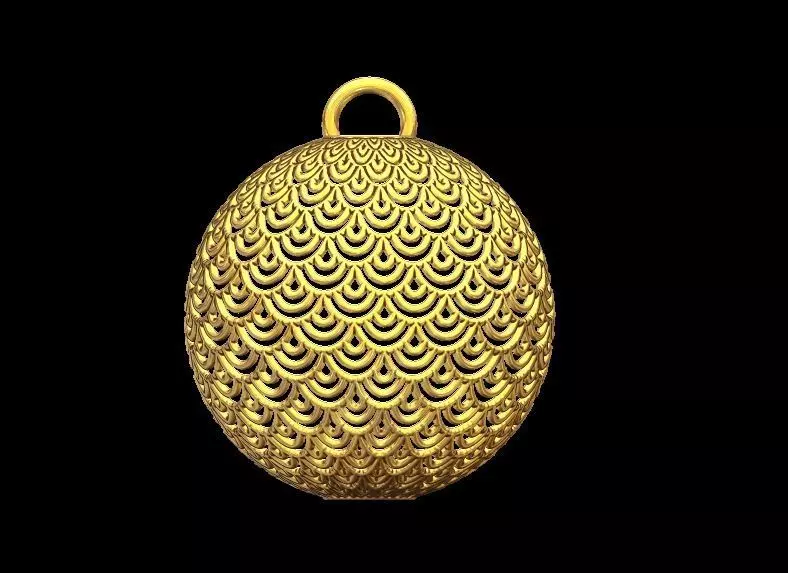 Christmas Ball 2 Decoration 3D print model_0