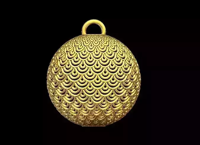 Christmas Ball 2 Decoration 3D print model