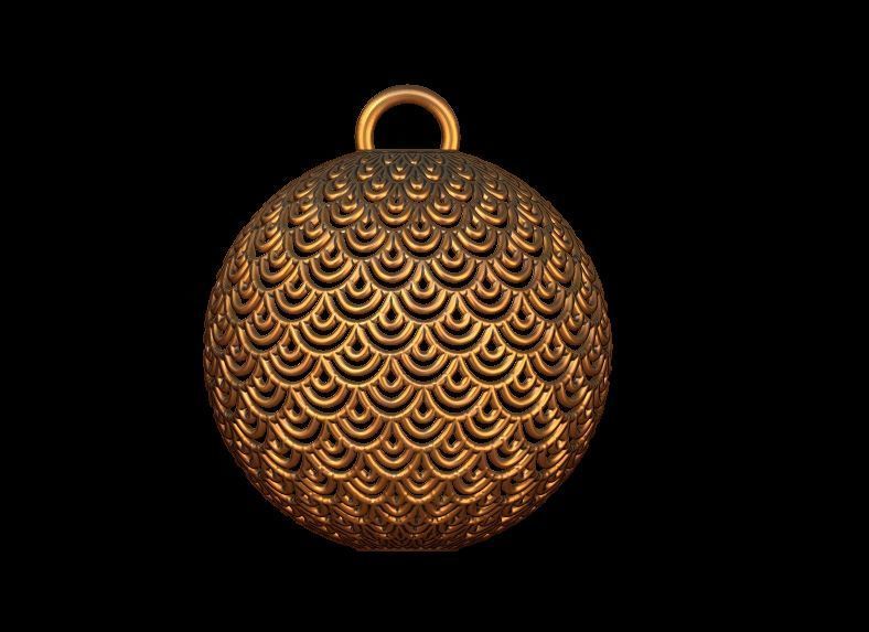 Christmas Ball 2 Decoration 3D print model_16
