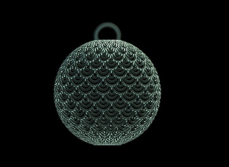 Christmas Ball 2 Decoration 3D print model_17