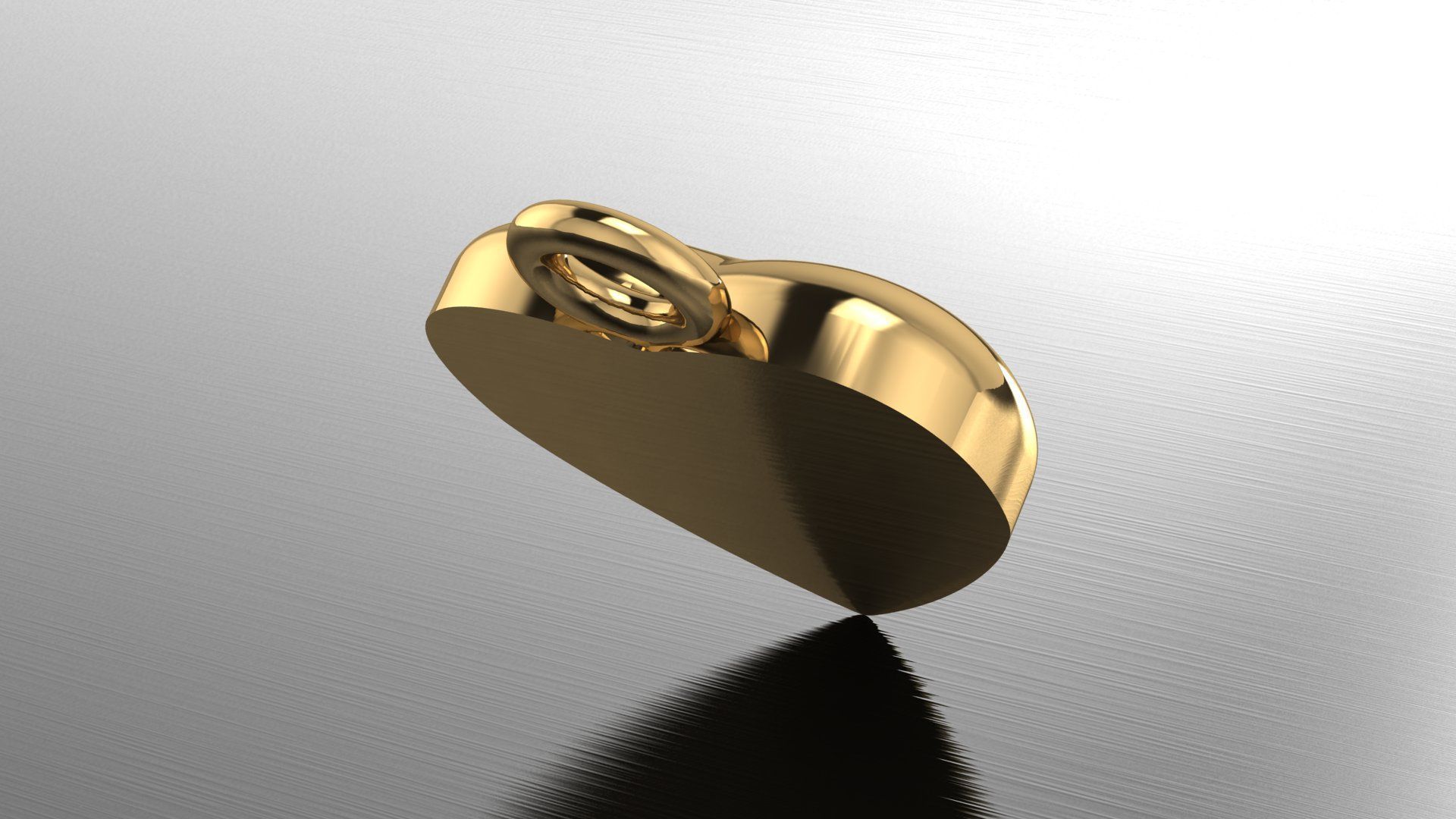 Heart3 Pendants 3D print model_4