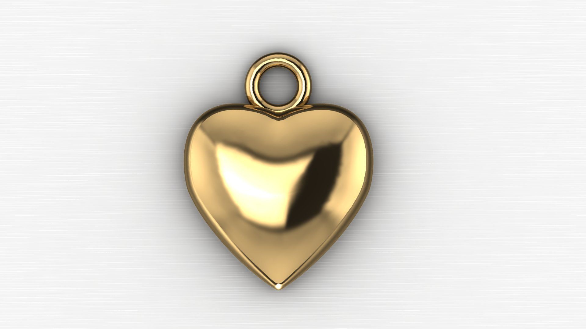 Heart3 Pendants 3D print model_1