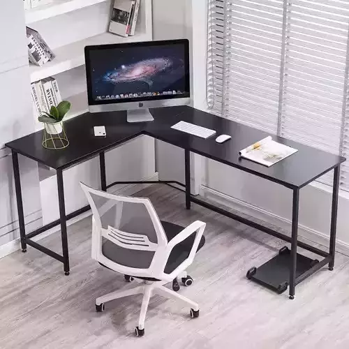 Menasha L-Shape Executive Desk