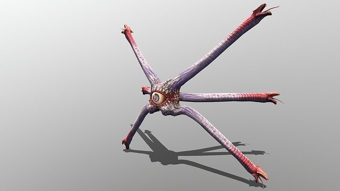 Gorgon Low-poly 3D model