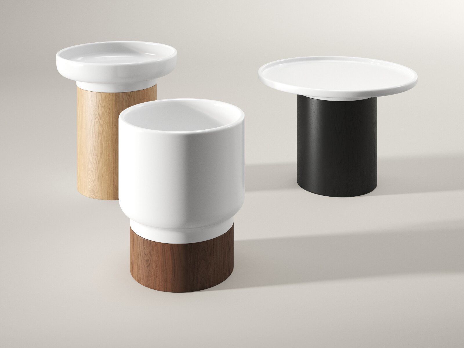Apu Occasional Tables 3D model_1