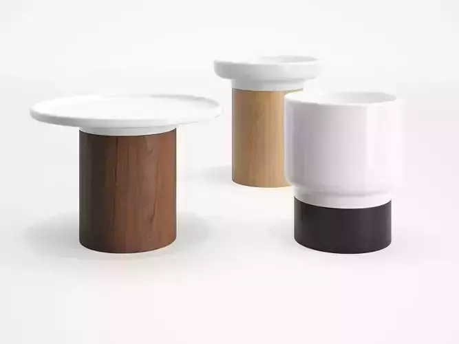 Apu Occasional Tables 3D model