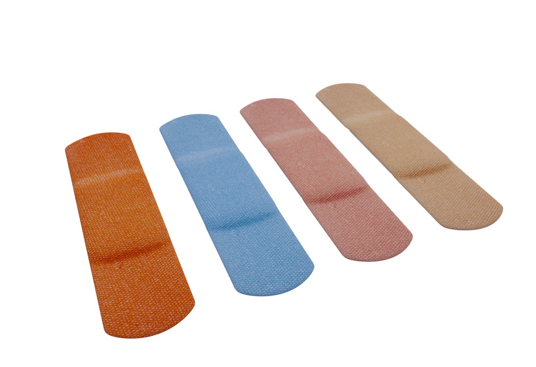 Bandage Low-poly 3D model_7