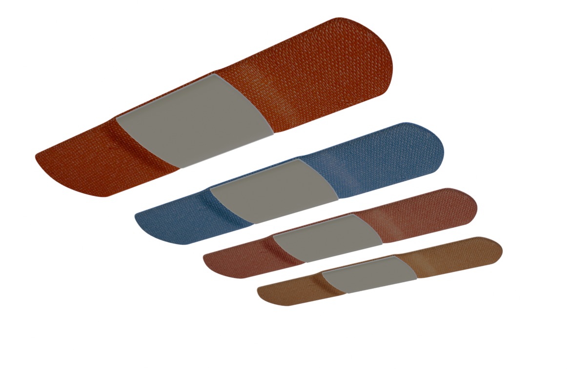 Bandage Low-poly 3D model_5