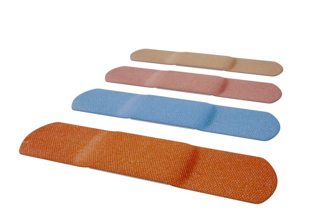 Bandage Low-poly 3D model_4