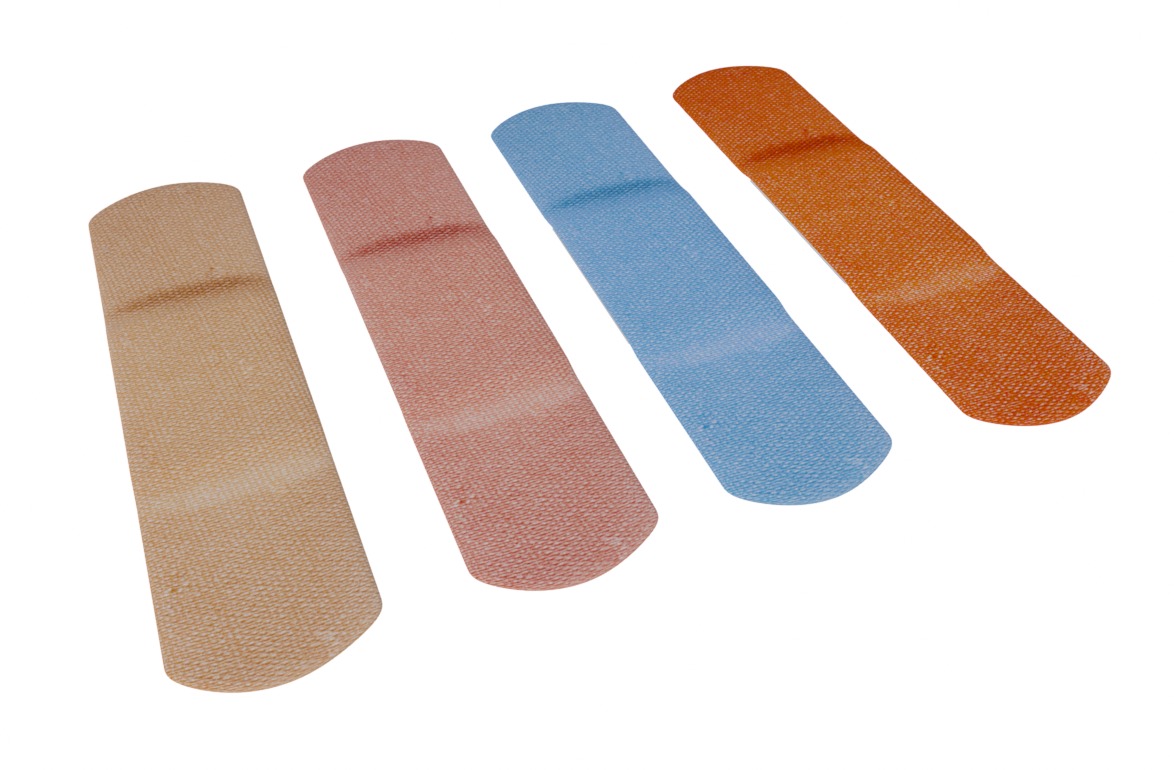 Bandage Low-poly 3D model_1