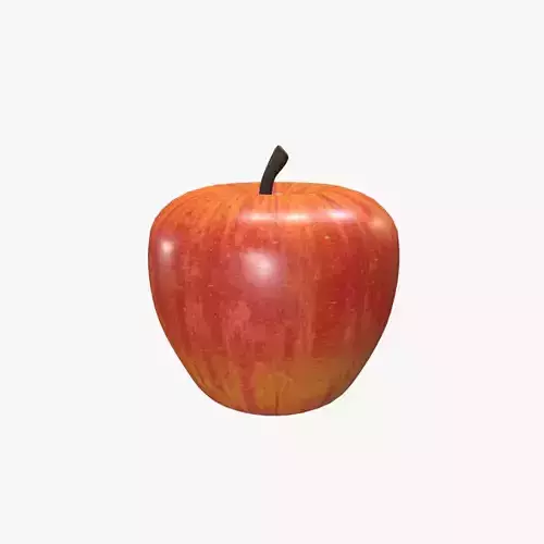 Apple Low-poly 3D model