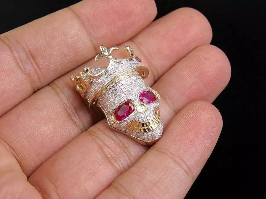 Crown of Smiles Charm 3D print model