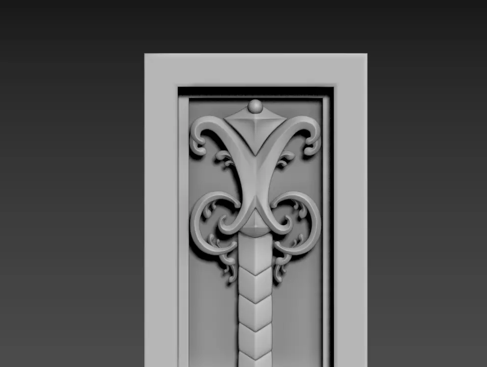 2x Ornamet Cornice For CNC and Printable Free 3D print model