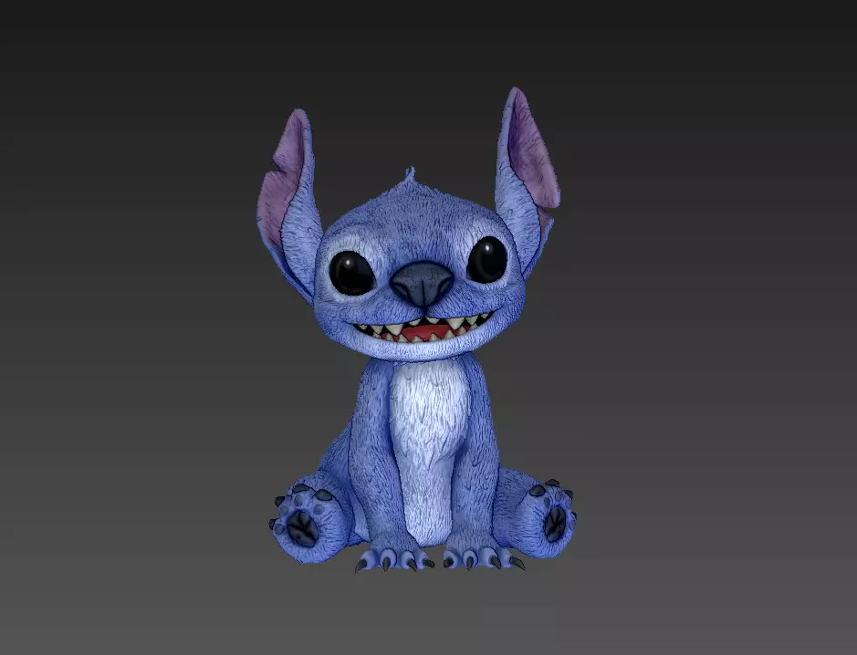 stitch 3d print 3D print model_0