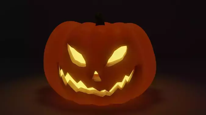 Halloween pumpkin Free 3D model