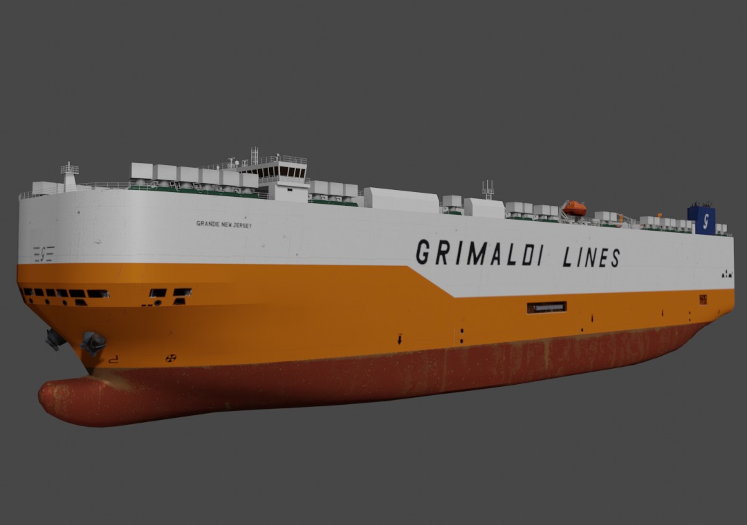 GRANDE NEW JERSEY Vehicles Carrier 3D model Low-poly 3D model_1