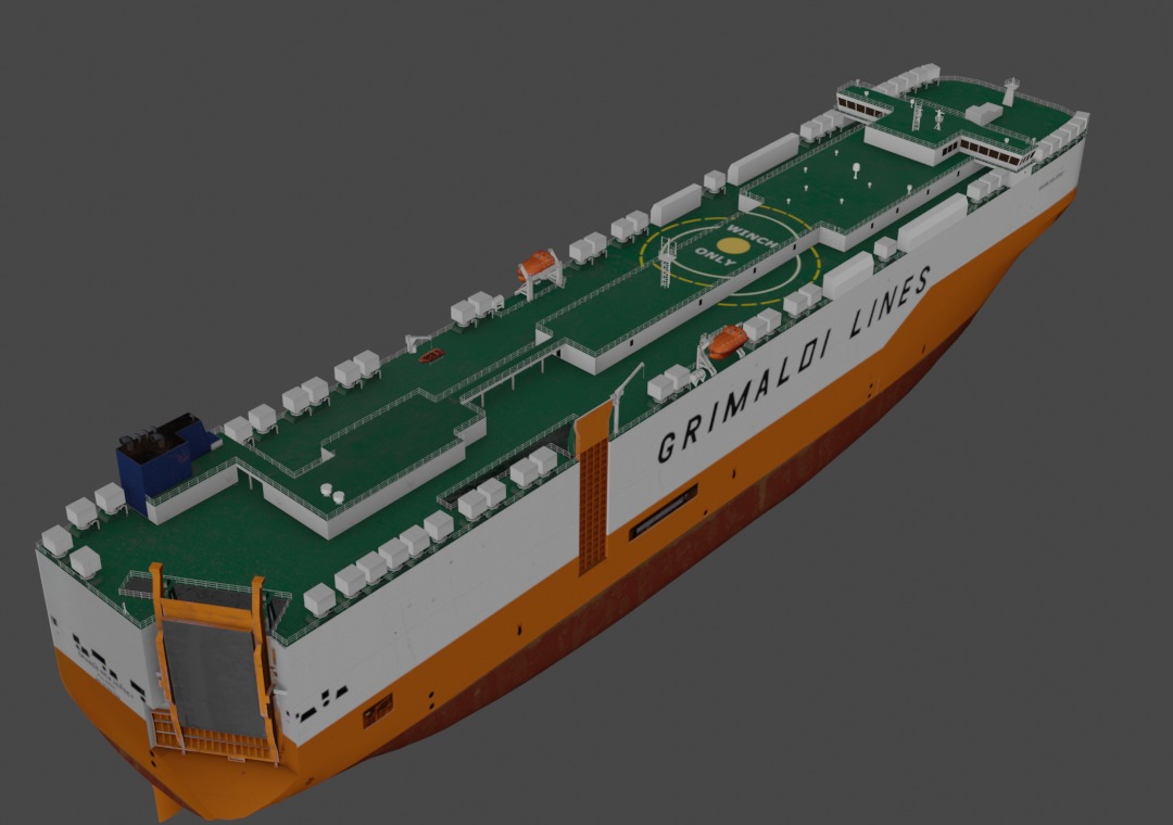 GRANDE NEW JERSEY Vehicles Carrier 3D model Low-poly 3D model_10