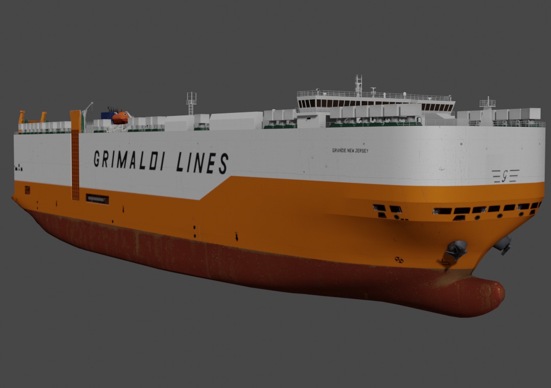 GRANDE NEW JERSEY Vehicles Carrier 3D model Low-poly 3D model_11