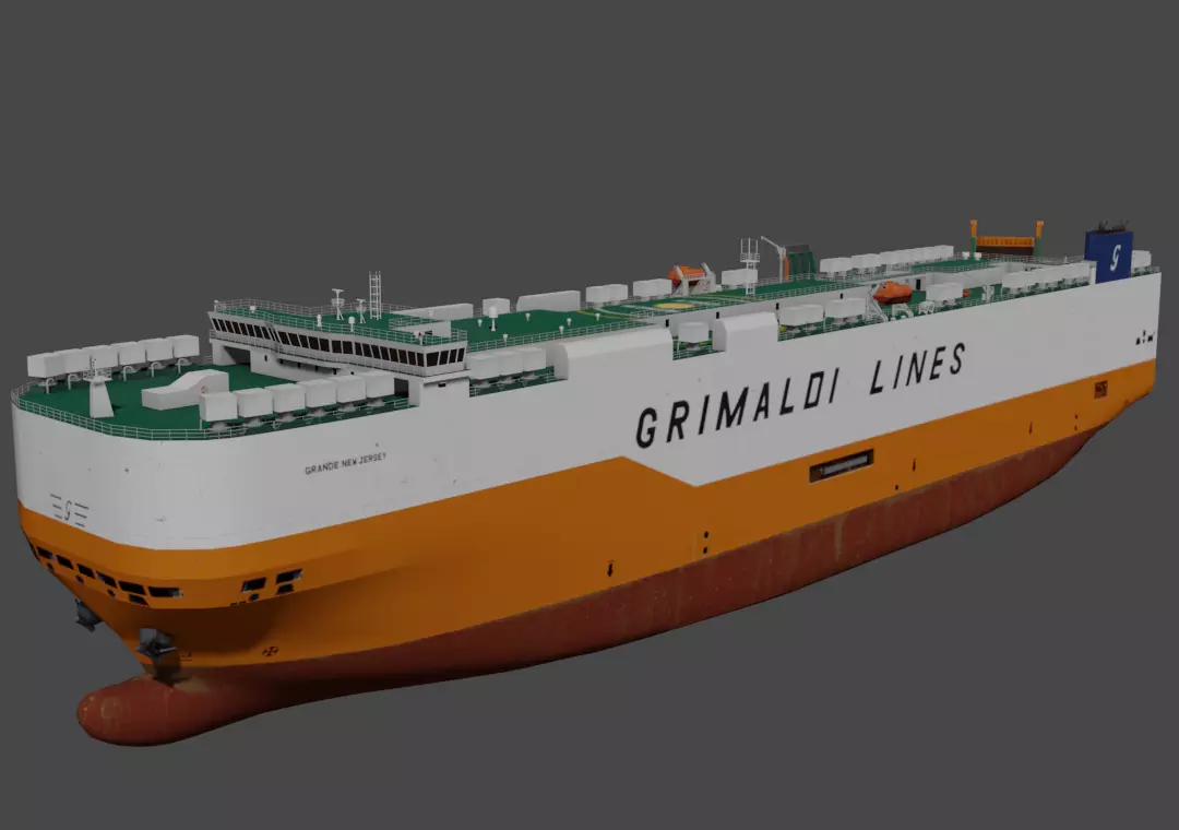 GRANDE NEW JERSEY Vehicles Carrier 3D model Low-poly 3D model_0