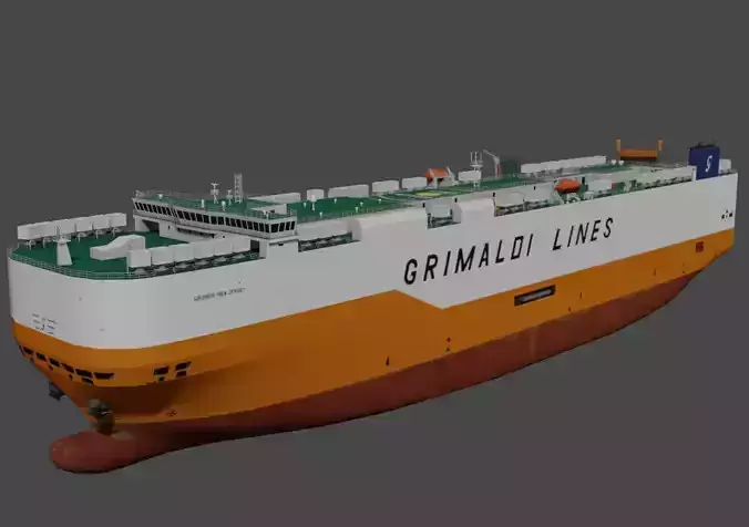 GRANDE NEW JERSEY Vehicles Carrier 3D model Low-poly 3D model