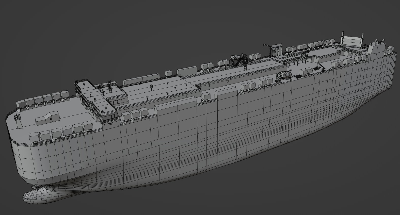 GRANDE NEW JERSEY Vehicles Carrier 3D model Low-poly 3D model_5