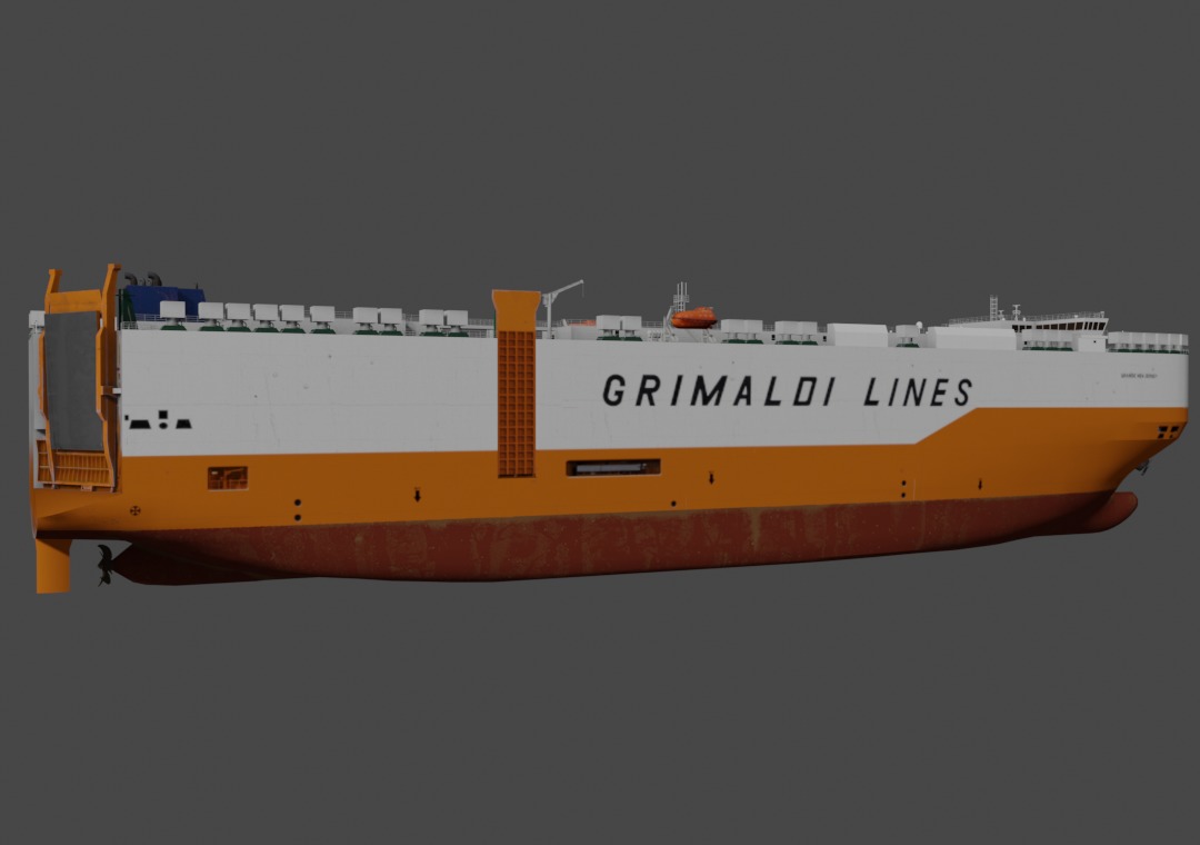GRANDE NEW JERSEY Vehicles Carrier 3D model Low-poly 3D model_13