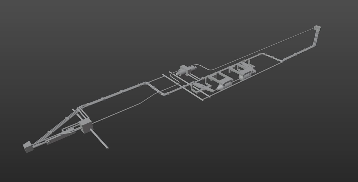 Pre supported Sgnss R 9 log carrying wagon H0 Scale 3D print model_17