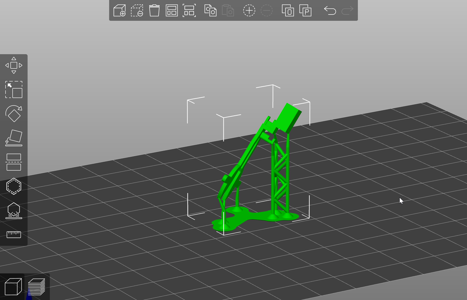 Pre supported Sgnss R 9 log carrying wagon H0 Scale 3D print model_23