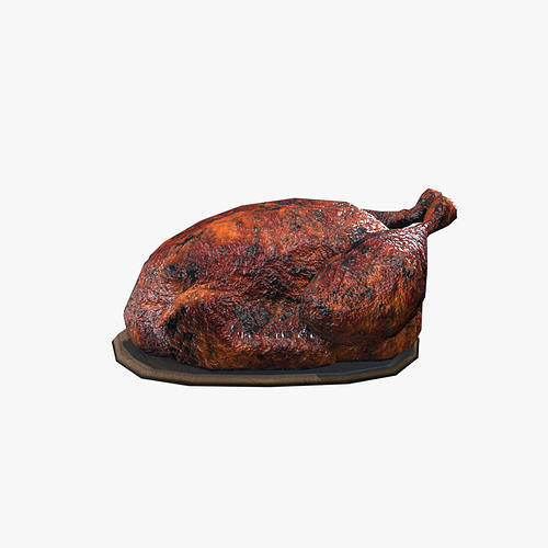 Chicken Low-poly 3D model