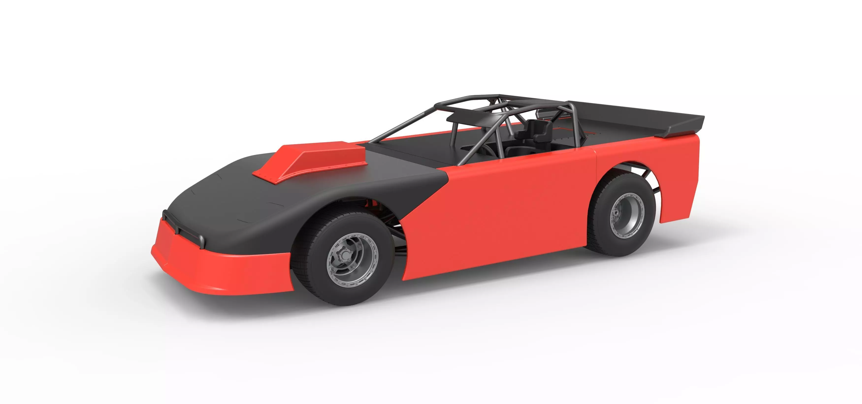 New Zealand Super Saloon race car Version 2 Scale 1 to 25 3D print model_0