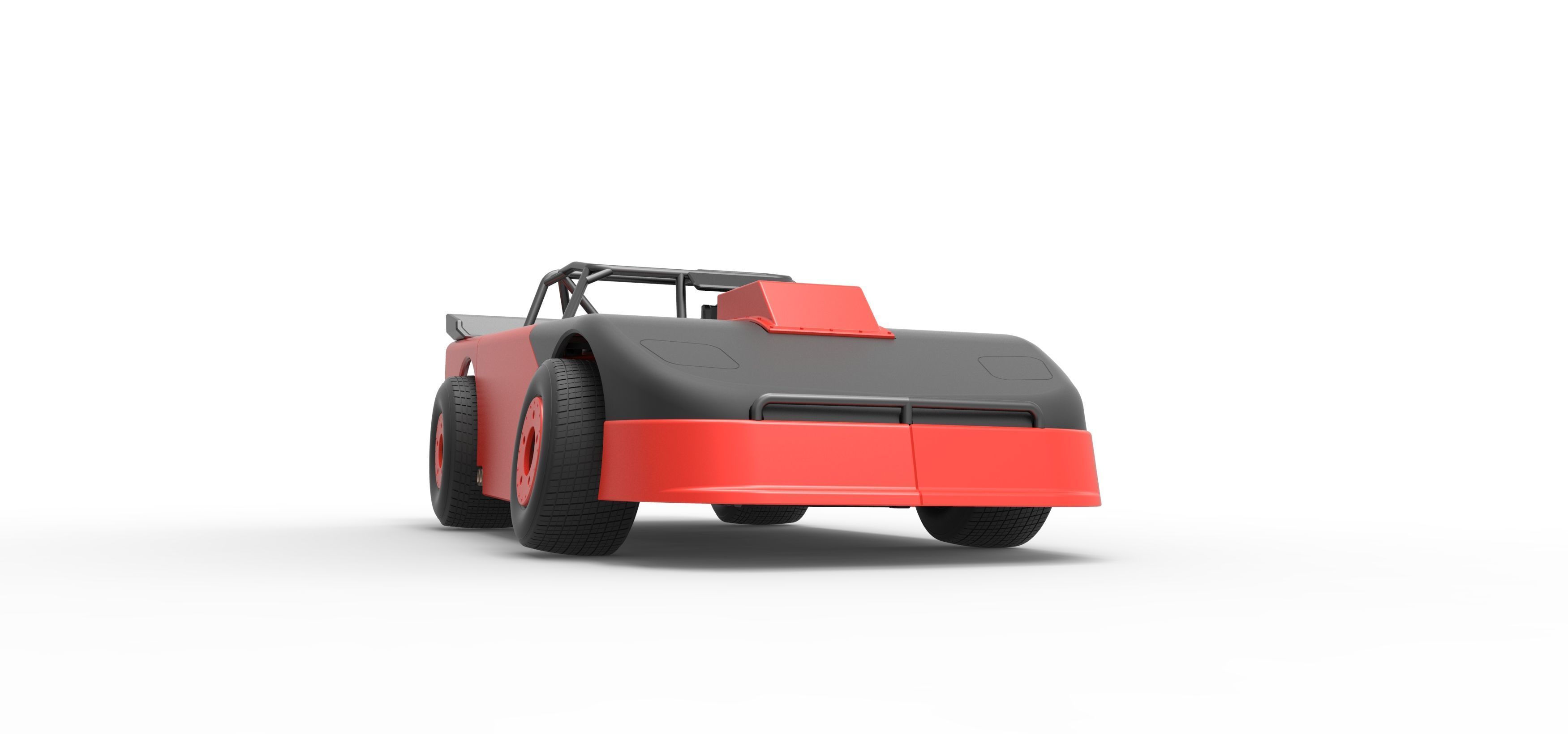 New Zealand Super Saloon race car Version 2 Scale 1 to 25 3D print model_27