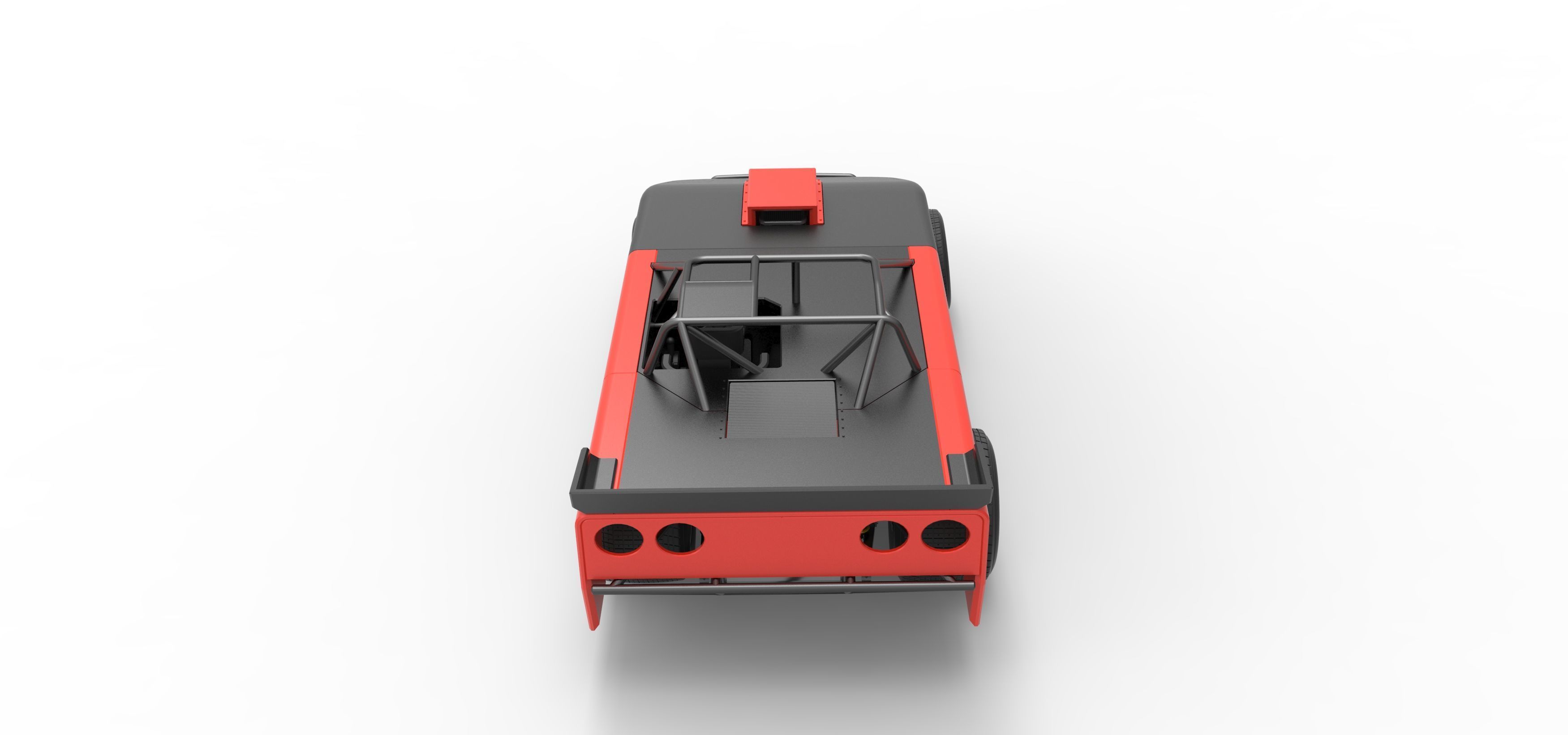 New Zealand Super Saloon race car Version 2 Scale 1 to 25 3D print model_17