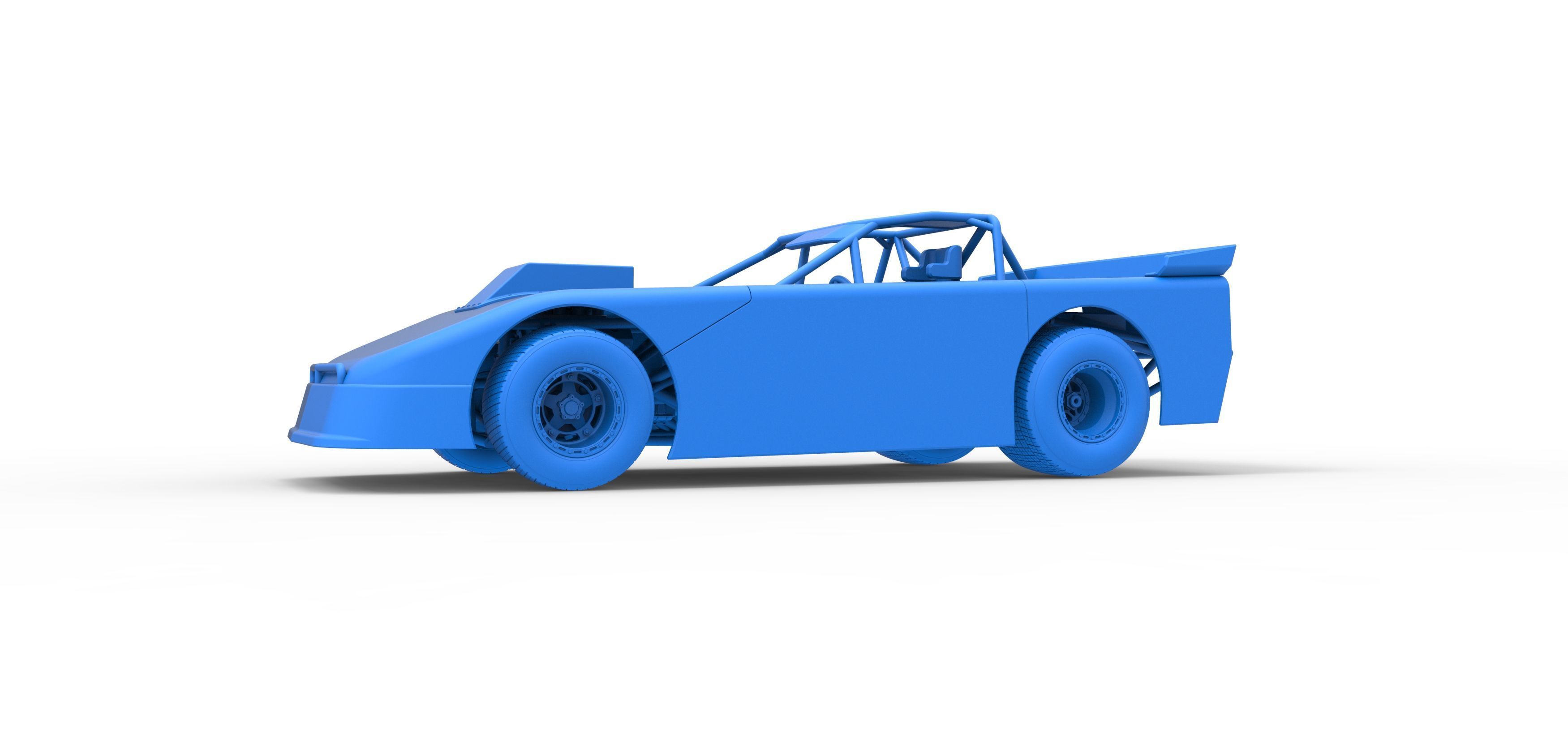 New Zealand Super Saloon race car Version 2 Scale 1 to 25 3D print model_29