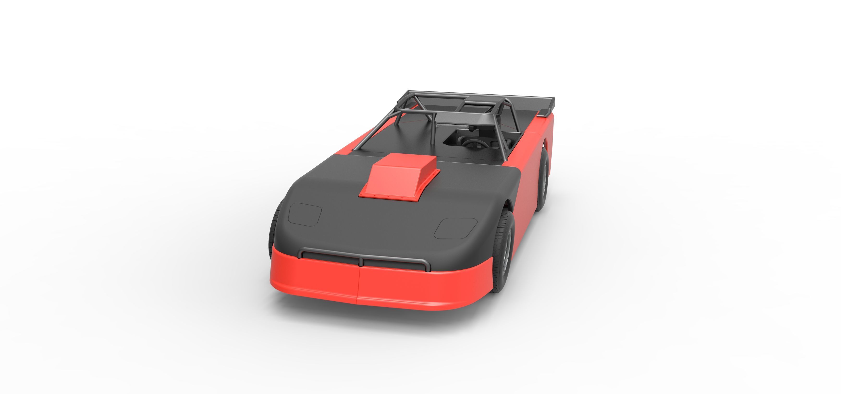 New Zealand Super Saloon race car Version 2 Scale 1 to 25 3D print model_5