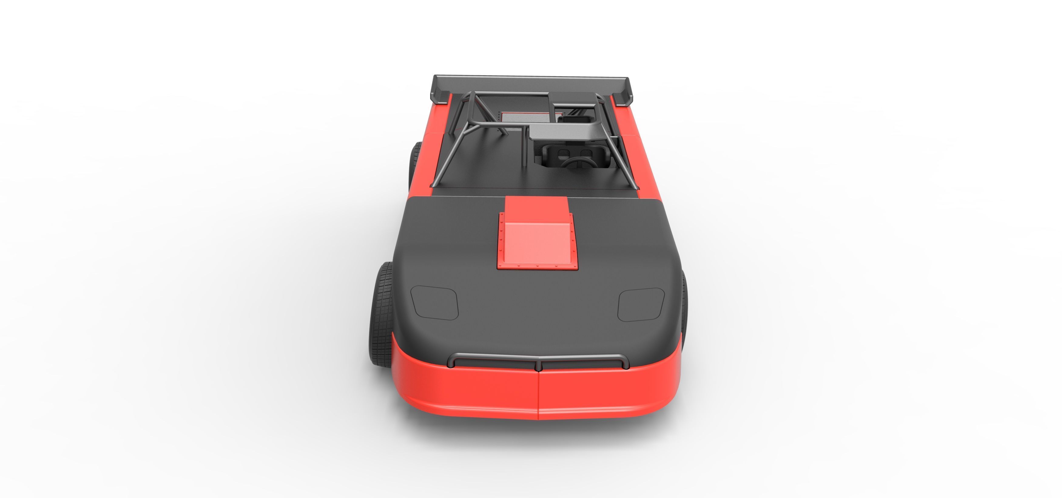 New Zealand Super Saloon race car Version 2 Scale 1 to 25 3D print model_8