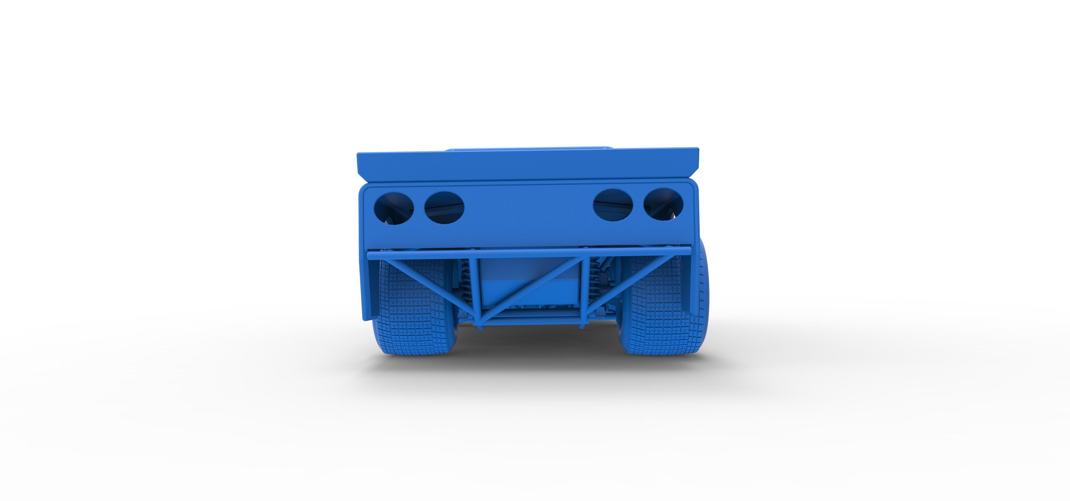 New Zealand Super Saloon race car Version 2 Scale 1 to 25 3D print model_43