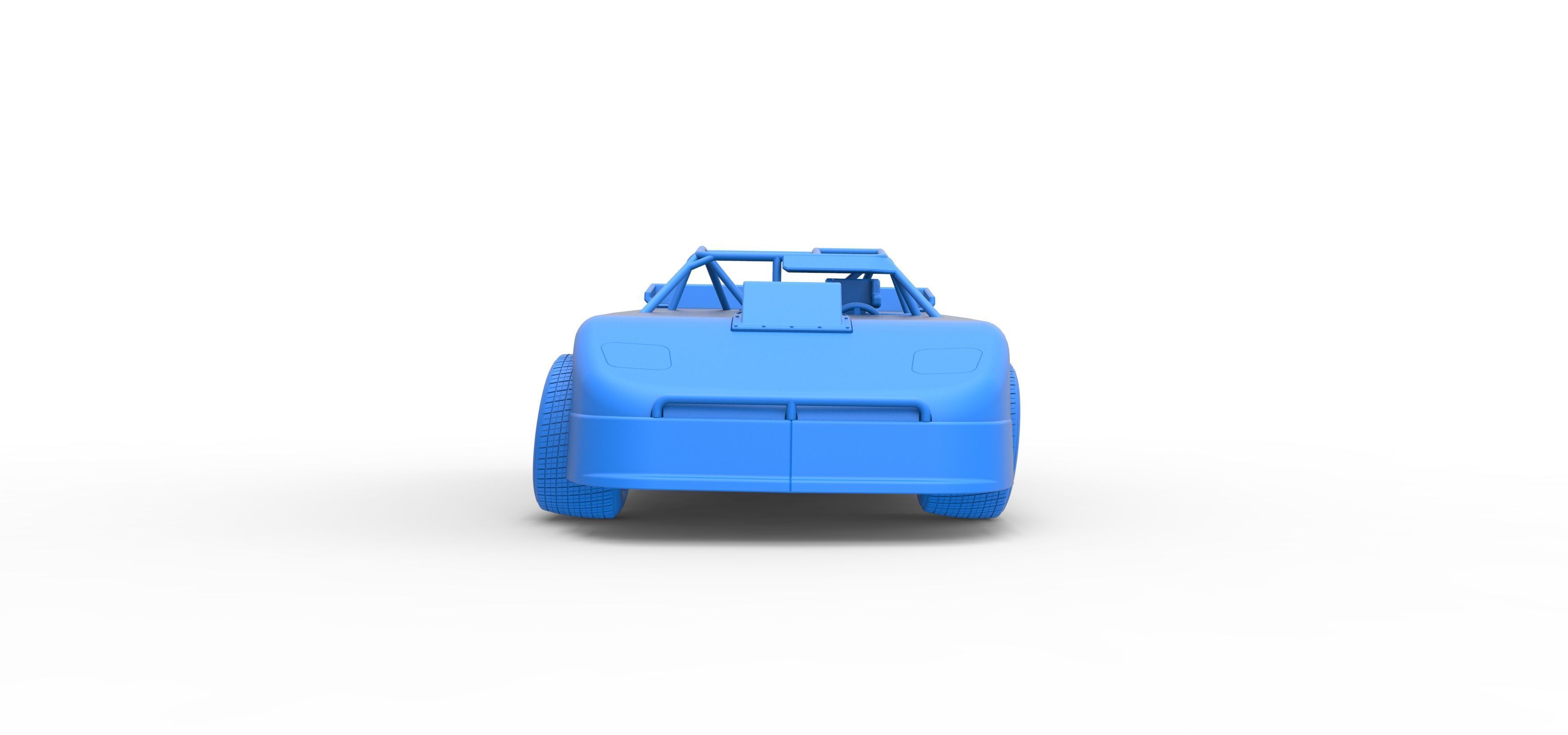 New Zealand Super Saloon race car Version 2 Scale 1 to 25 3D print model_34