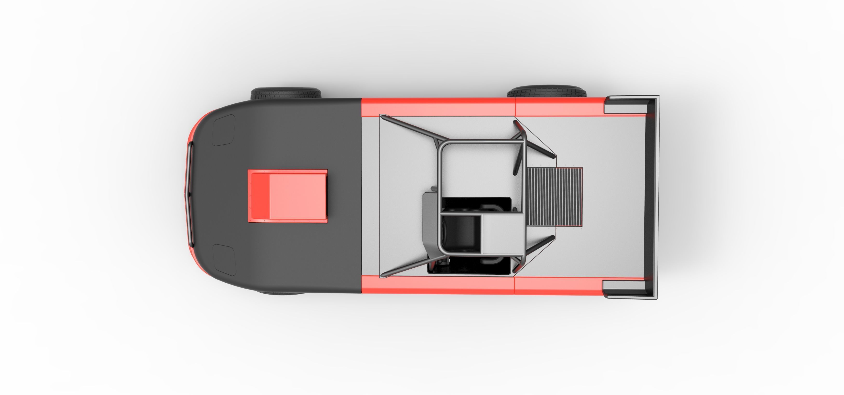 New Zealand Super Saloon race car Version 2 Scale 1 to 25 3D print model_11