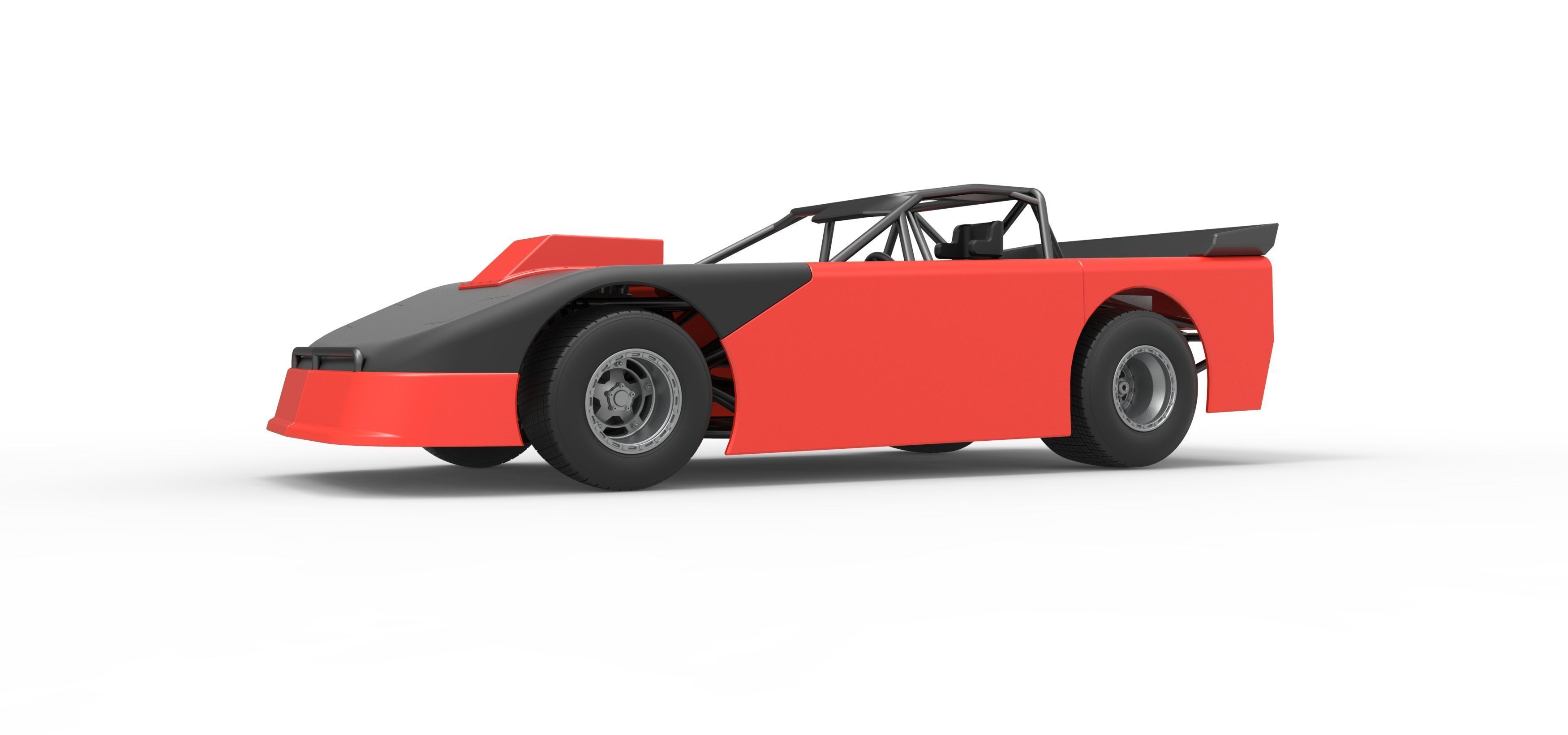 New Zealand Super Saloon race car Version 2 Scale 1 to 25 3D print model_2