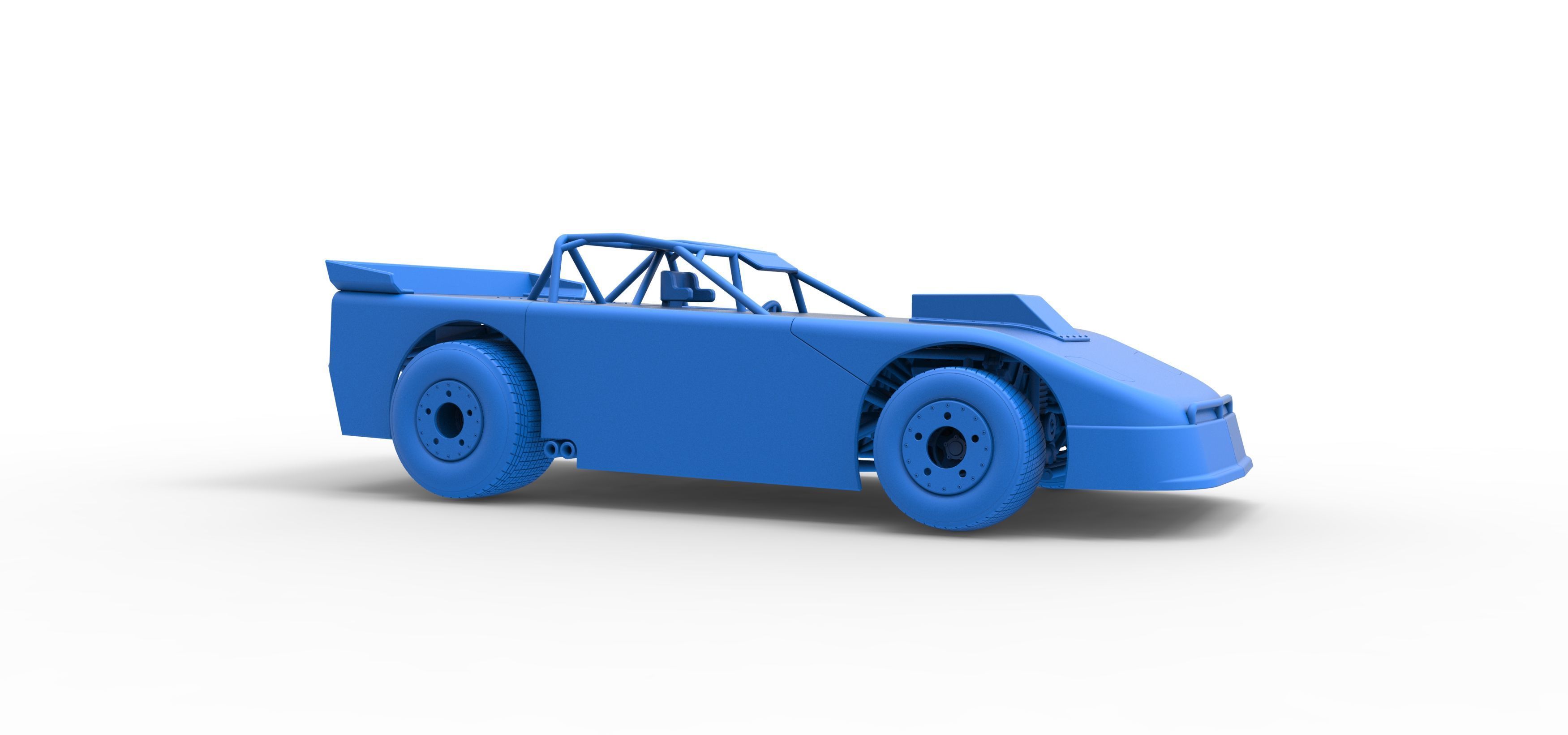 New Zealand Super Saloon race car Version 2 Scale 1 to 25 3D print model_52