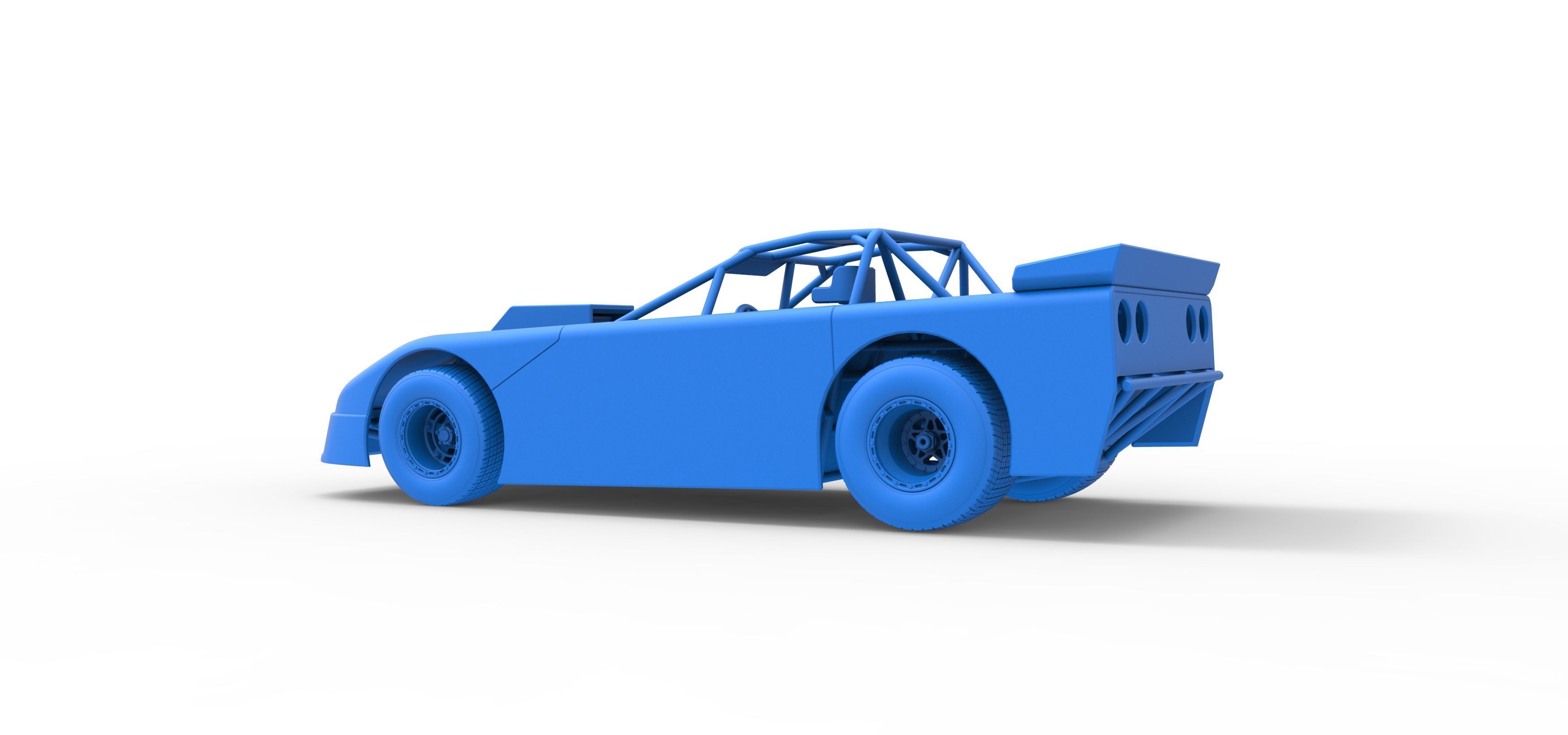 New Zealand Super Saloon race car Version 2 Scale 1 to 25 3D print model_40