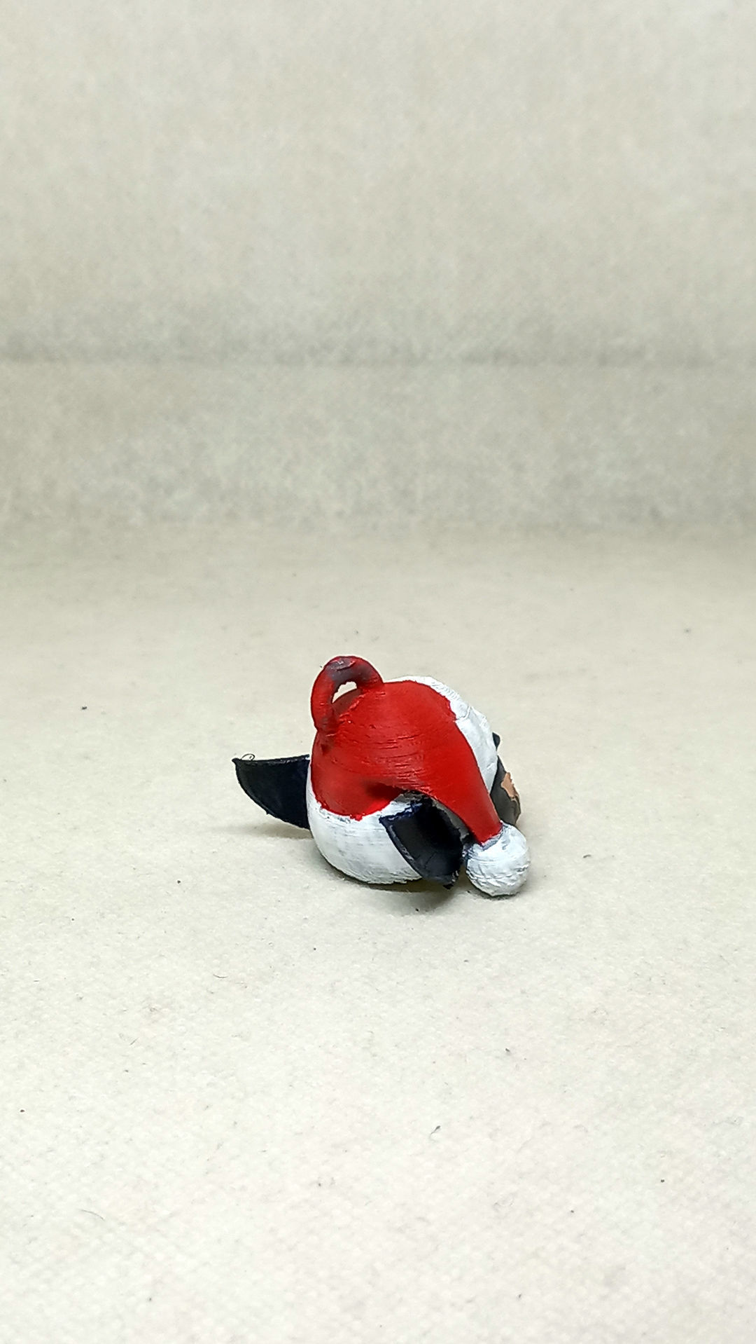 santa wolverine keychain  3D print model_6