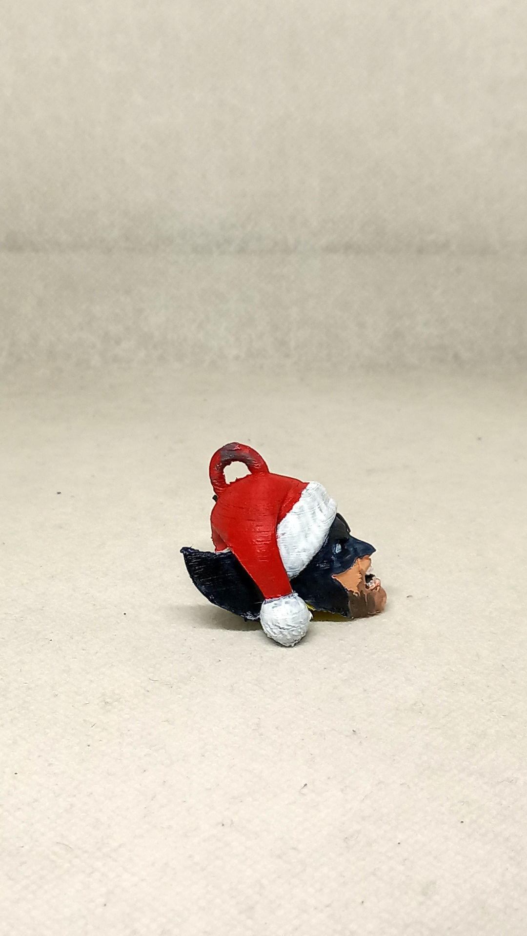 santa wolverine keychain  3D print model_7