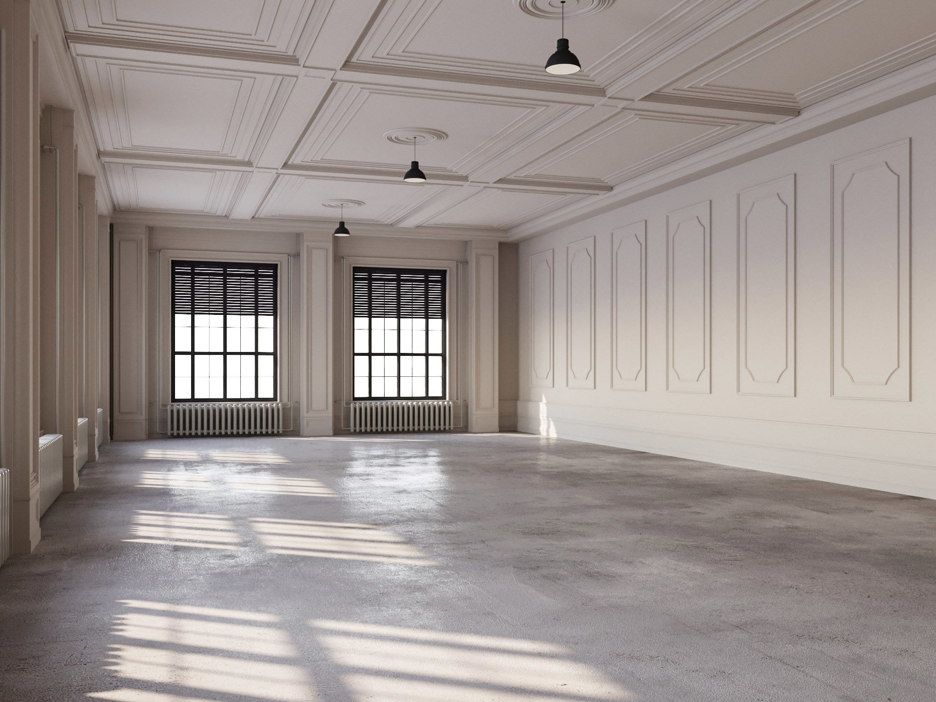 Loft interior 8 3D model_7