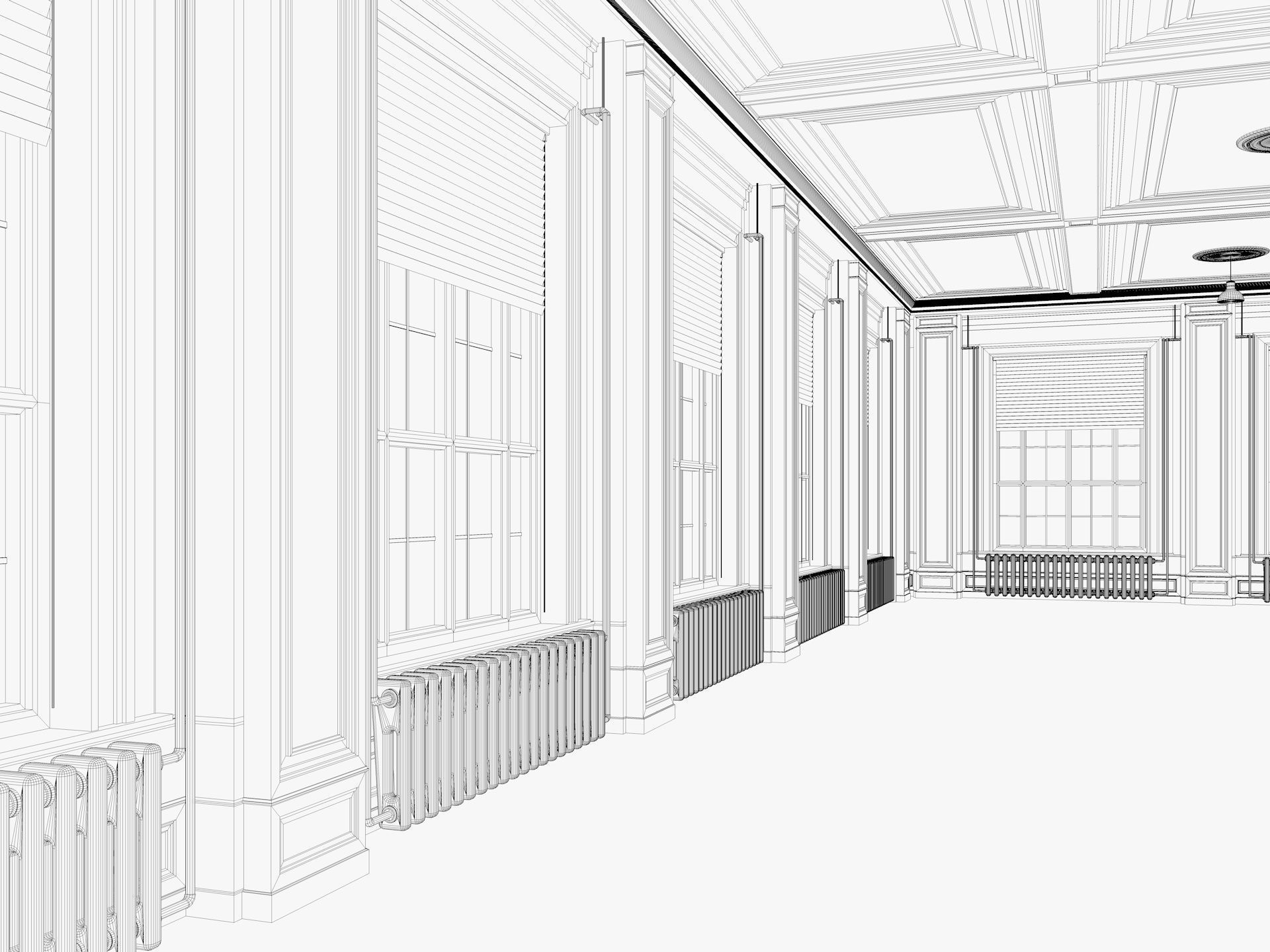 Loft interior 8 3D model_11