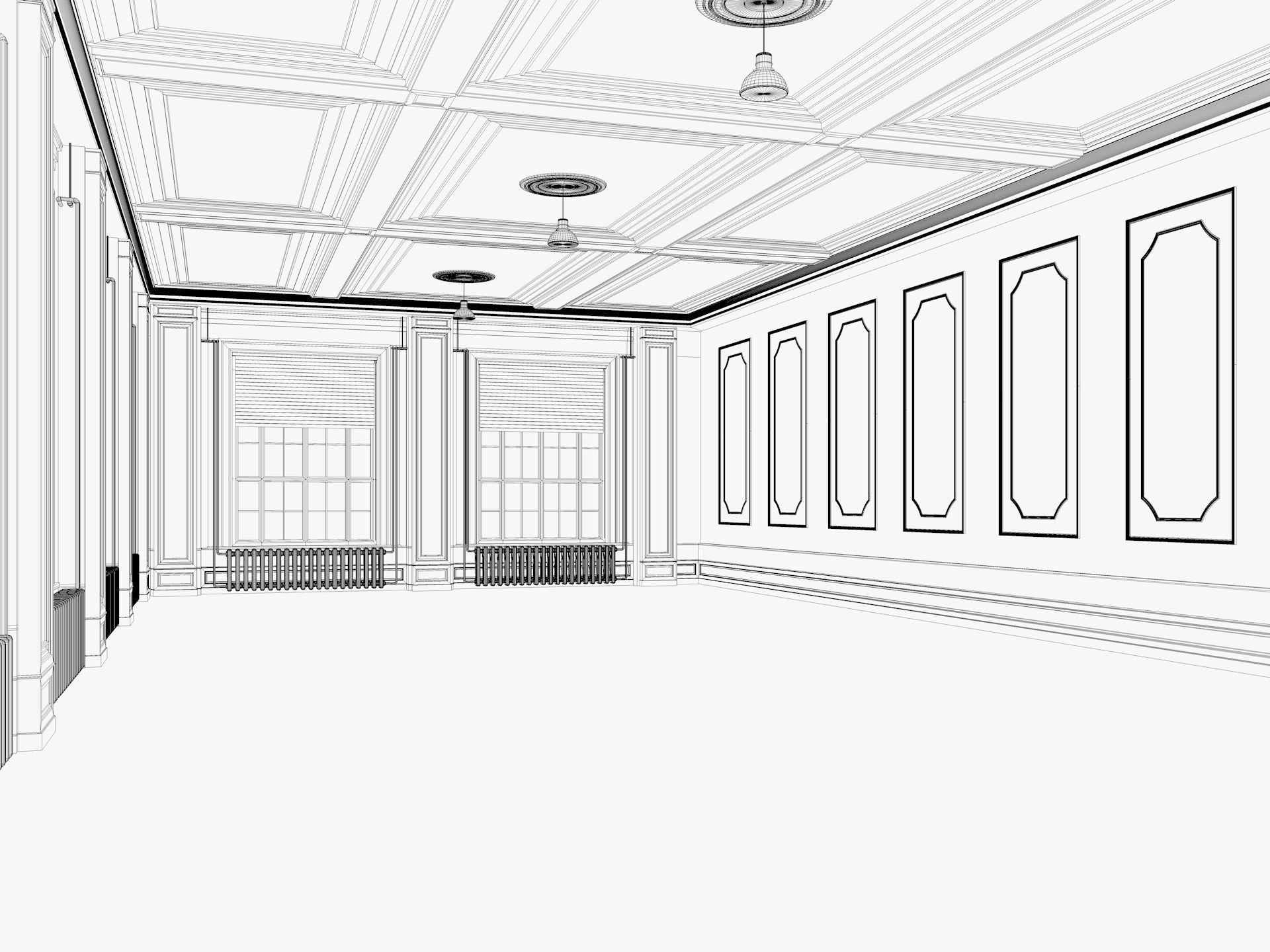 Loft interior 8 3D model_13