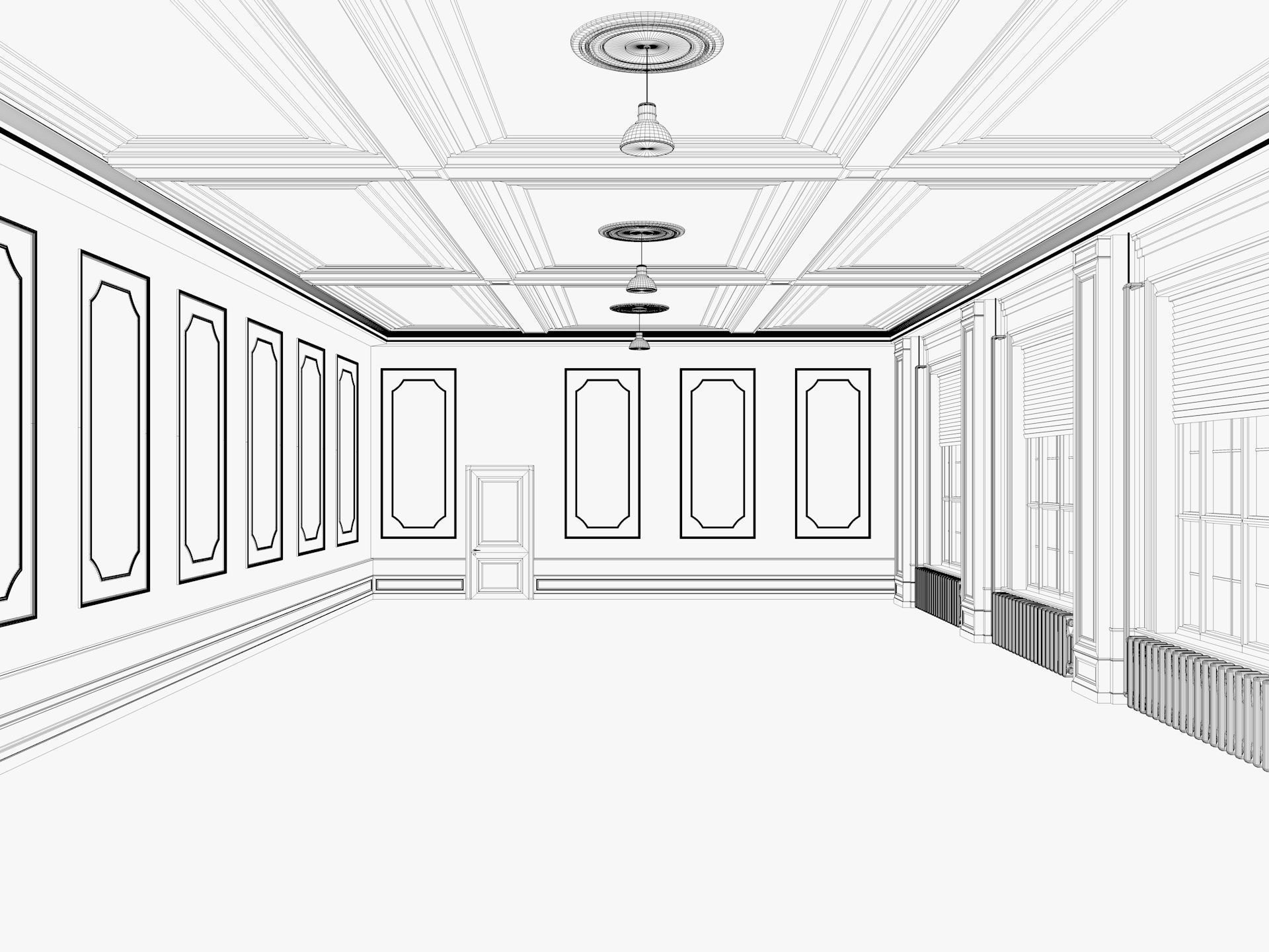 Loft interior 8 3D model_15