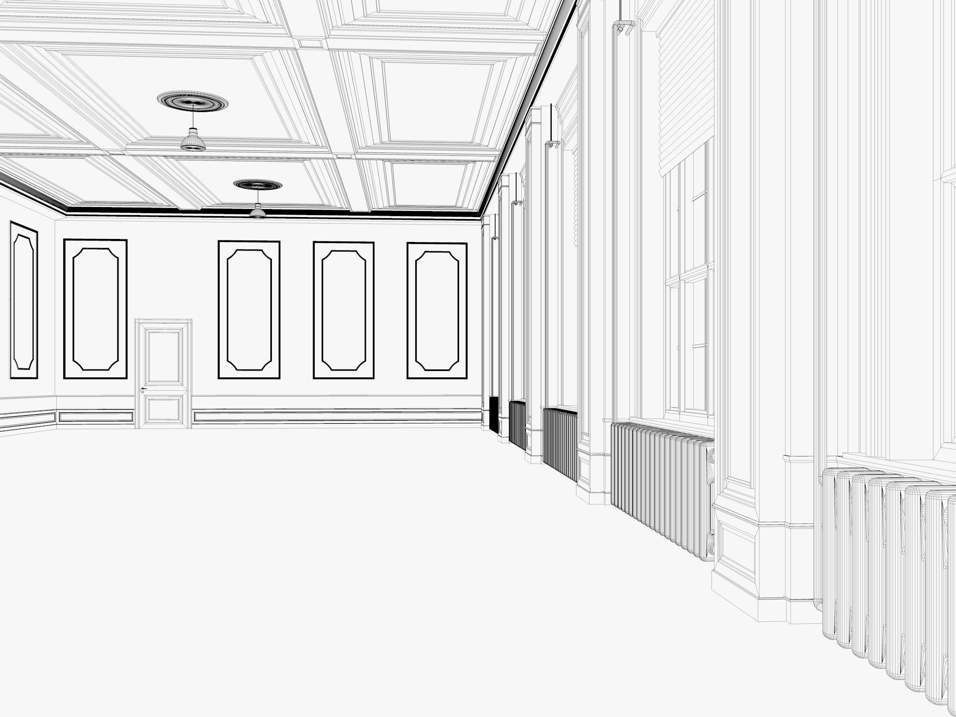 Loft interior 8 3D model_12